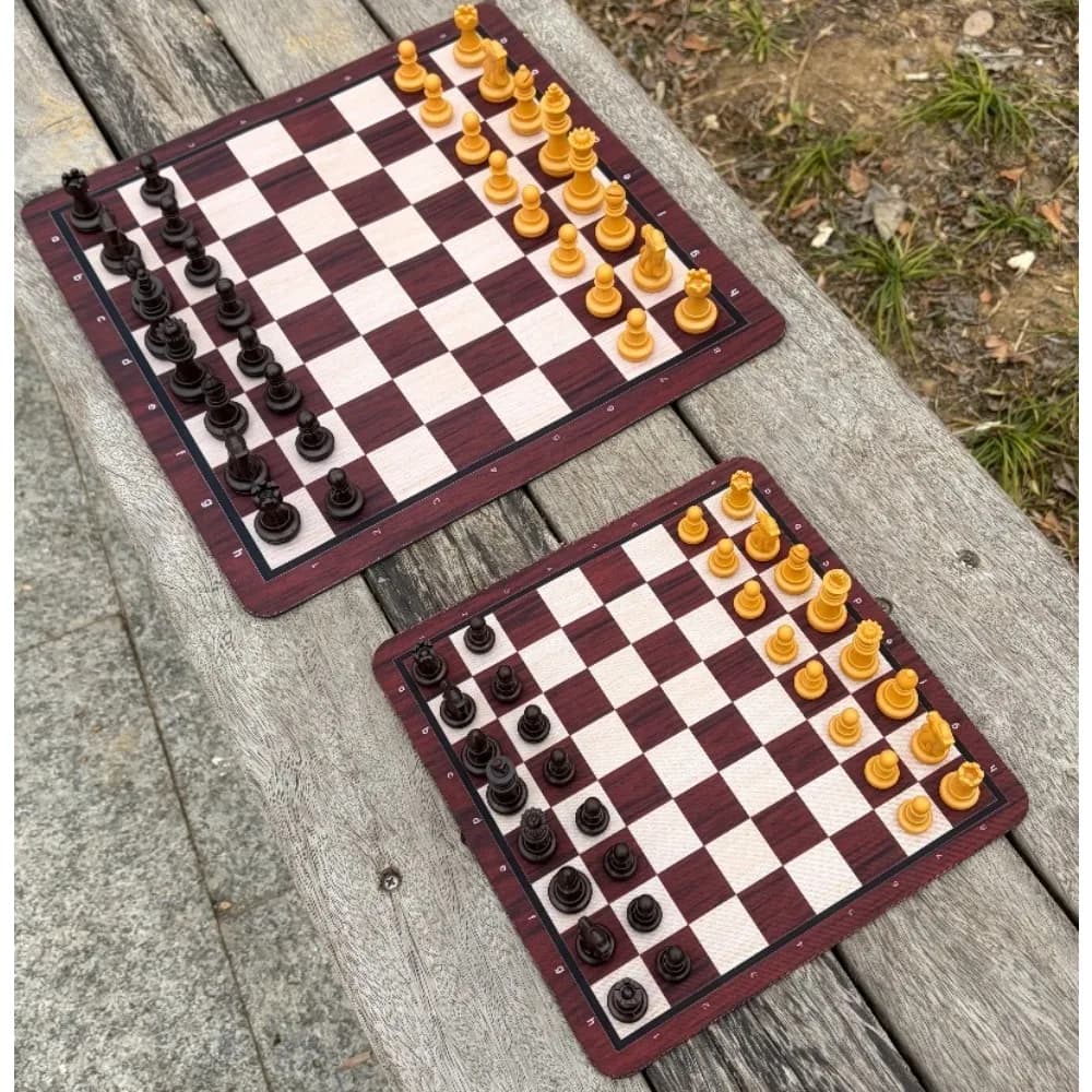 35CM/24CM Chess Set, Two Models, include: a Chessboard + 32 Chess Pieces ,King Height 6.5Cm for 24cm King Height 4.9cm for 35cm