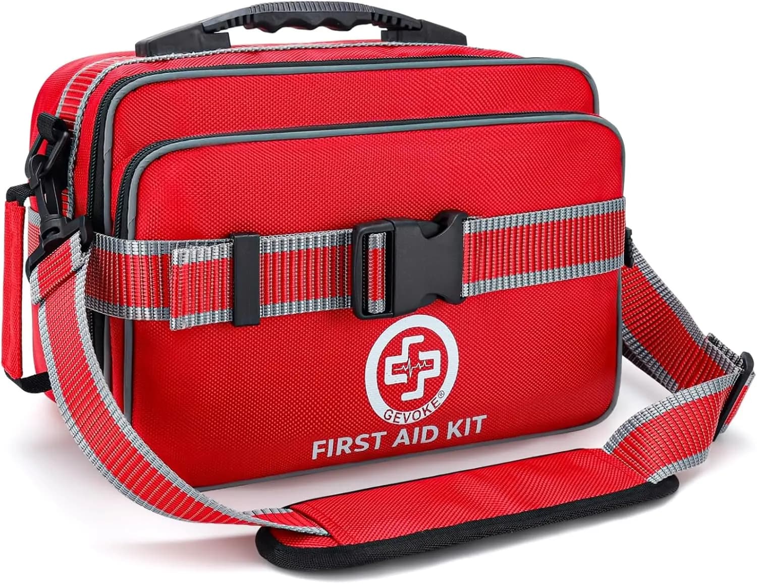 Kit di Pronto Soccorso da 500 Pezzi per Casa, Auto, Viaggi, Campeggio, Escursionismo e Sicurezza all'Aperto - Set di Forniture Mediche di Grandi Dimensioni