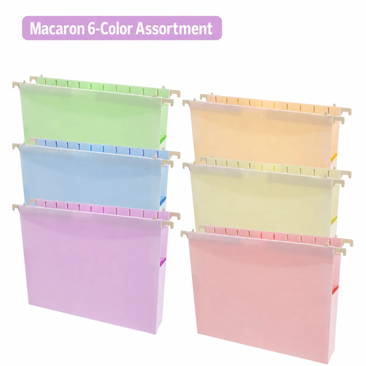 Waterproof File Folder Detachable Hanging File Folder Pp File Folder Retractable Magazine Organizer For Office Filing Filing