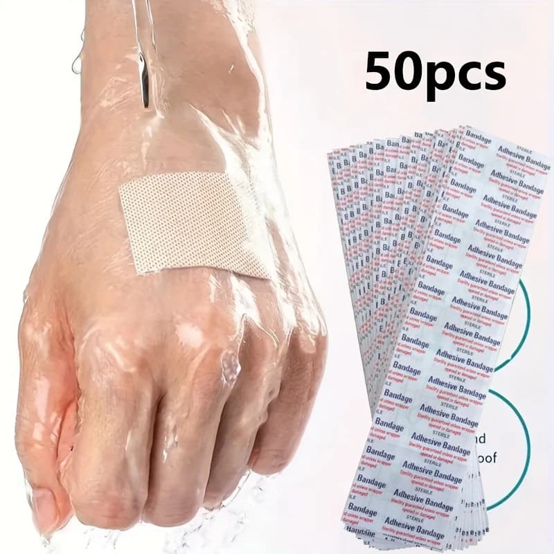 Adesivo per ferite Adesivo impermeabile Medicazione per ferite Nastro di fissaggio Benda Kit di pronto soccorso Benda kit di autodifesa Emergenza esterna