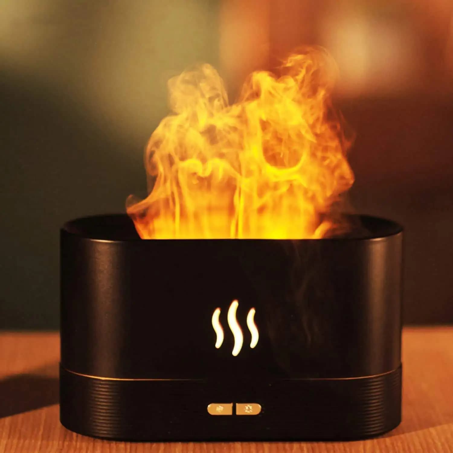 Umidificatore per aromaterapia Luce ambientale Grande volume di nebbia Casa Camera da letto Ufficio Desktop Dormitorio Piccoli regali