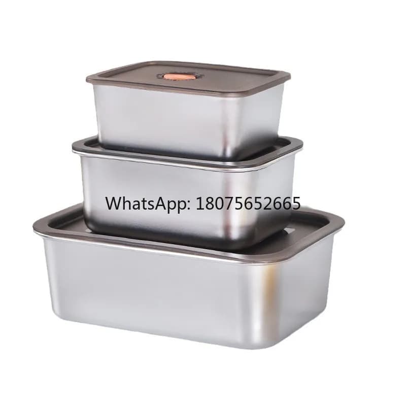 Food-grade airtight containers with lids