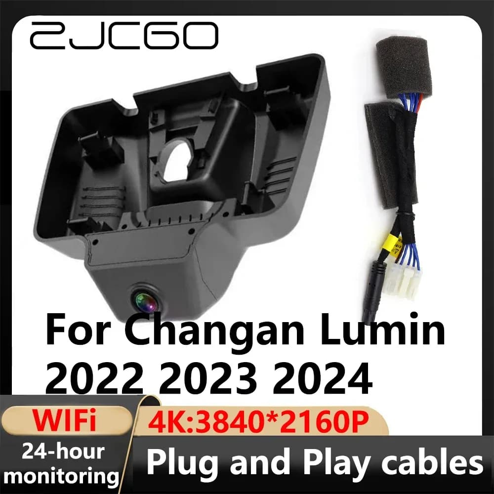 ZJCGO 4K Wifi 3840*2160 DVR Dash Cam VCR for Changan Lumin 2022 2023 2024