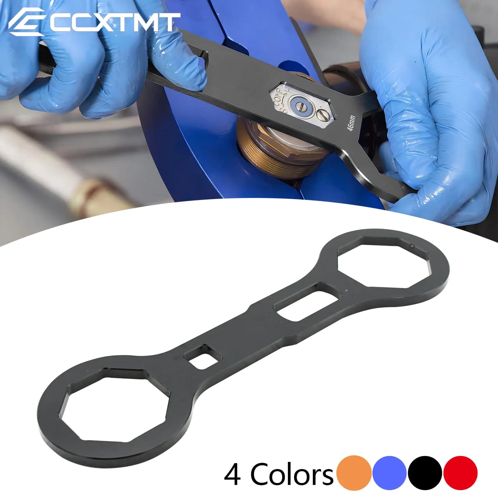 Motorcycle Fork Cap Wrench 46MM 50MM Dirt Bike Repair Tool For Husqvarna KTM Honda Yamaha YZ250FX YZ400F YZ426F YZ450F WR250R