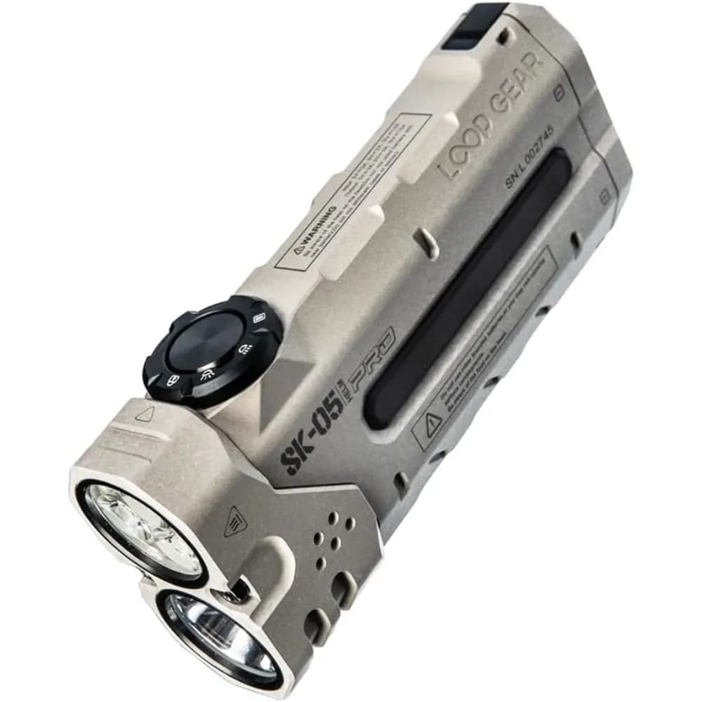Torcia SK05 PRO Mao EDC 4360 lumen, torcia LED ricaricabile da 8000 mAh e Power Bank, illuminazione 3 in 1 - Migliore