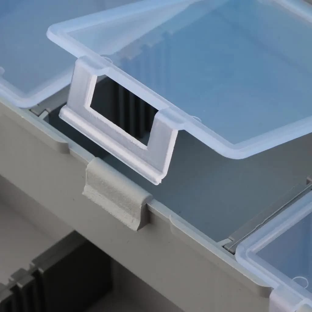 Box Fishing Bags Waterproof ABS with Sea Fishing Trays