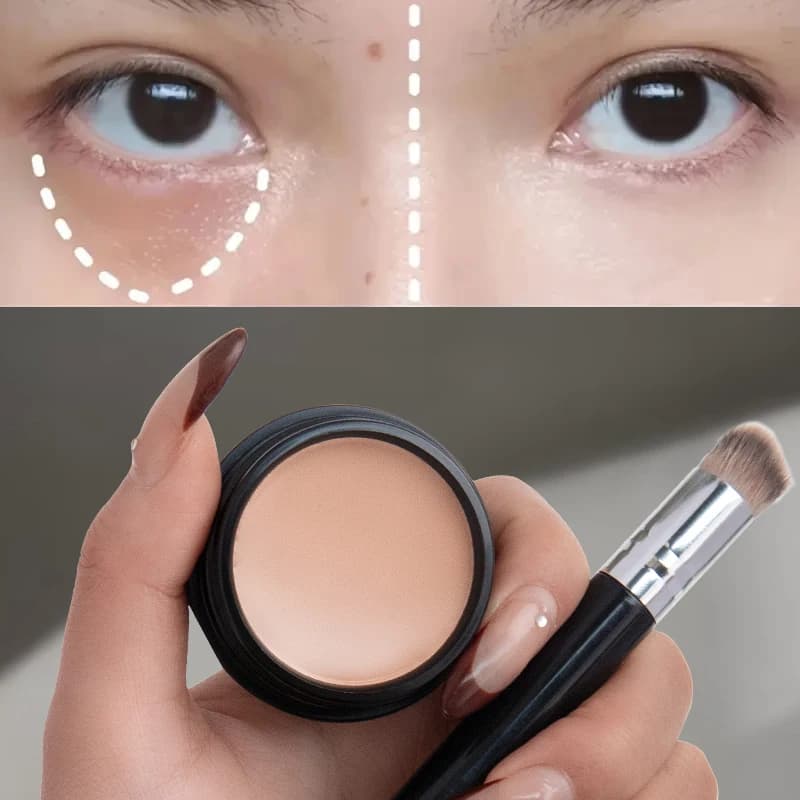 Hydrating Eye Brightening Concealer&Contour Cream-Full Coverage,Long Lasting,Correcting Eye Concealer for a Perfect Look Makeup