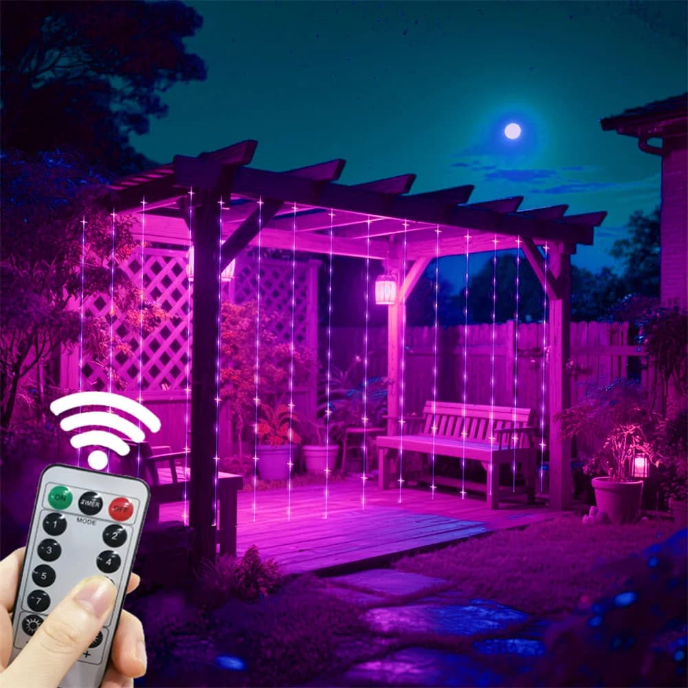 Luci Fatate per San Valentino 2026, 3/4/6m, Ghirlanda LED per Decorazioni Eid Mubarak, Matrimoni, Finestre, Stanze, Ramadan, con Alimentazione USB
