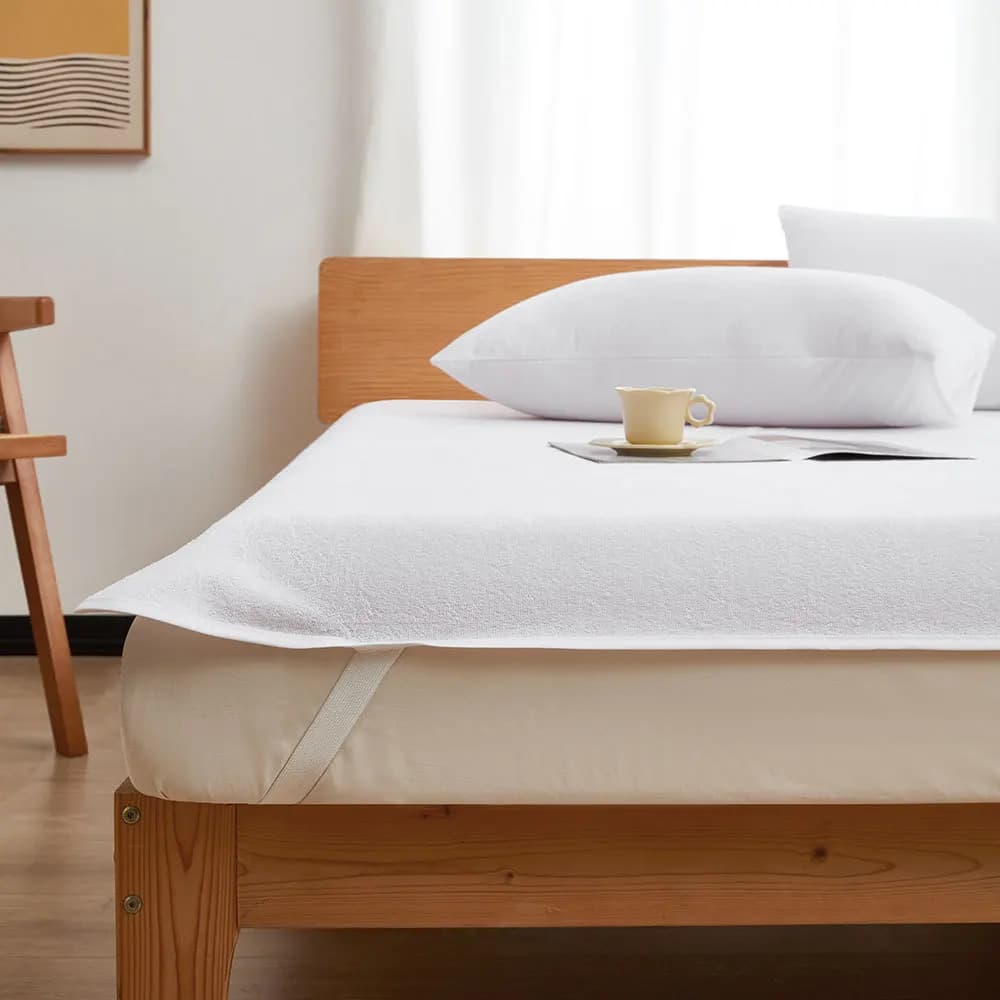 Coprimaterasso bianco impermeabile coprimaterasso Anti acari coprimaterasso impermeabile per coprimaterasso coprimaterasso elastico per letto
