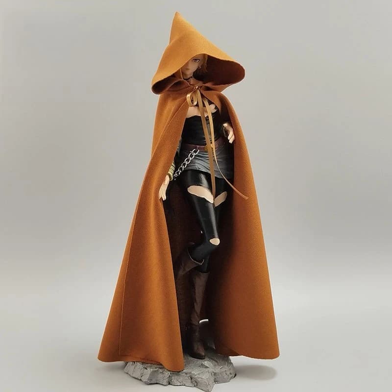 Mantello con Cappuccio da Mago Fatto a Mano in Scala 1/6, Abbigliamento per Bambole BJD, Modello per Figure da 12 Pollici (30CM), Accessori per Hobby