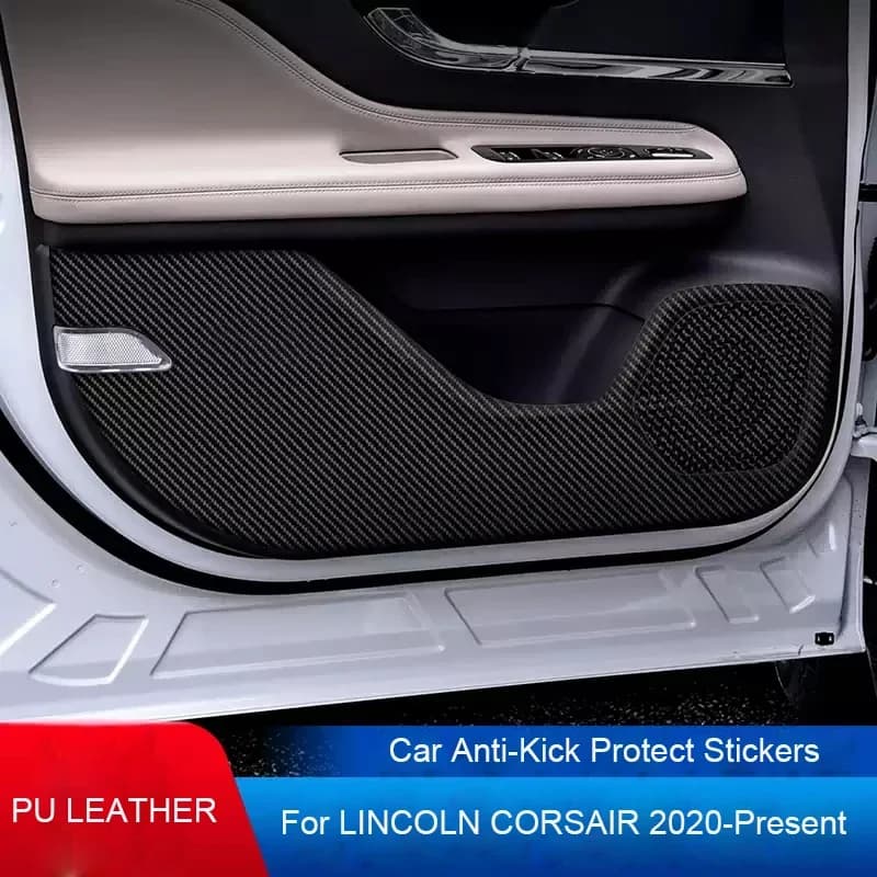 Auto B-Pillar Porta Anti-Calcio Proteggere Pad Tronco Anti-Sporco Resistente Ai Graffi Accessori Interni Per LINCOLN CORSAIR 2020-2026