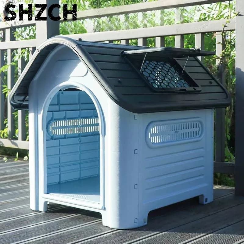 Outdoor kennel winter warm medium large dog indoor house rain protection sun protection dog house waterproof cage