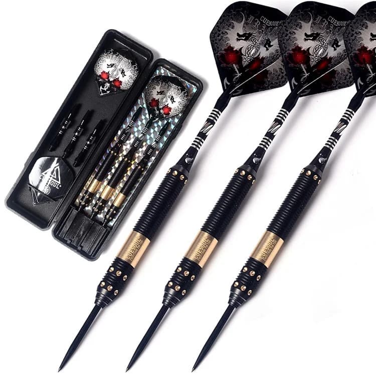 CUESOUL Dragon Series Freccette professionali Set di freccette con punta in acciaio 21g/23g/25g Freccette 3 pezzi