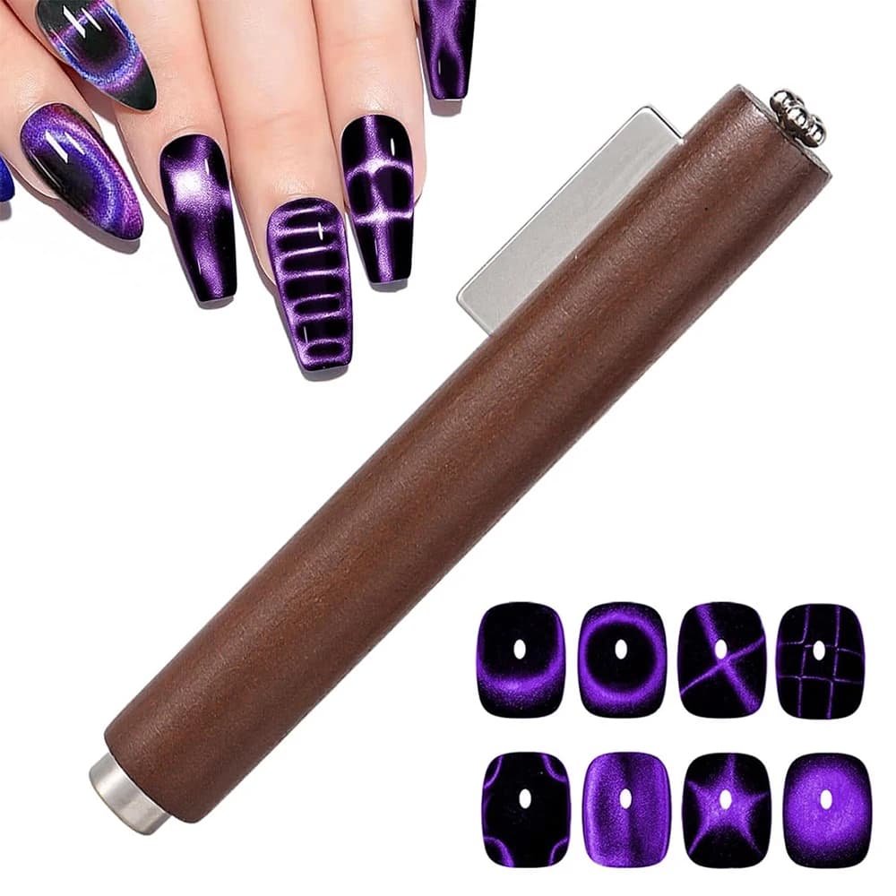 3 in 1 magnetic sticker for nails UV/LED gel strong multifunctional for cat eyes for special tools for manicure design for nail art