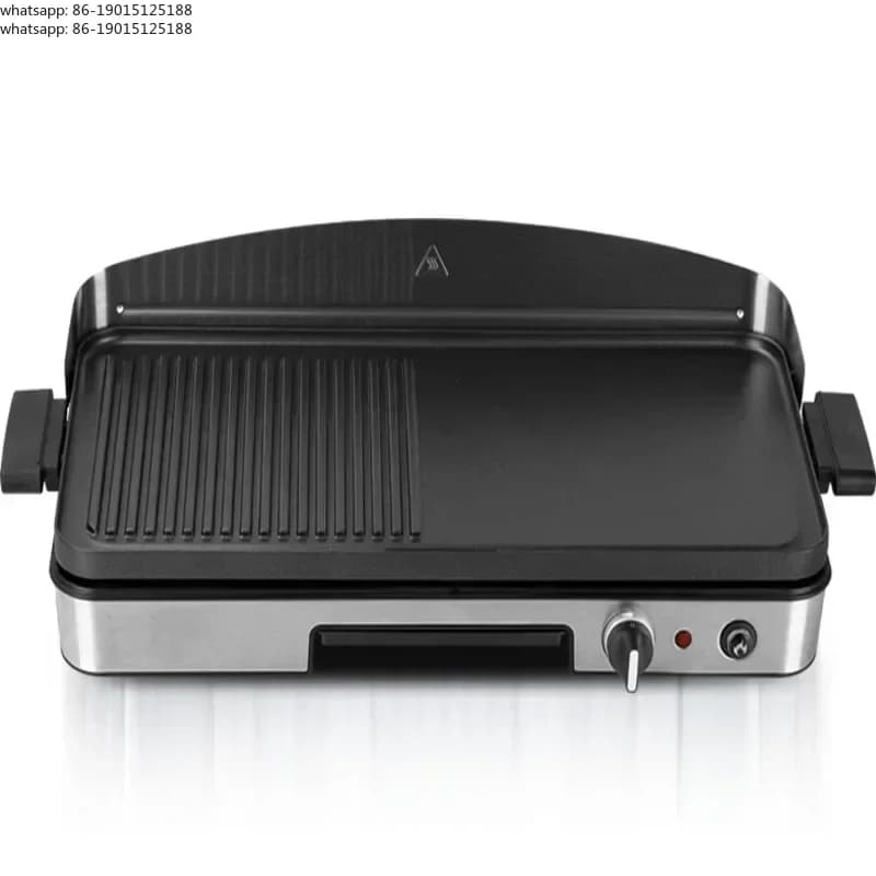 Home Appliances Griddle Electric Griddle Teppanyaki Commercial Household Grilled Steak Machine Desktop Griddle Korean Frying Pan