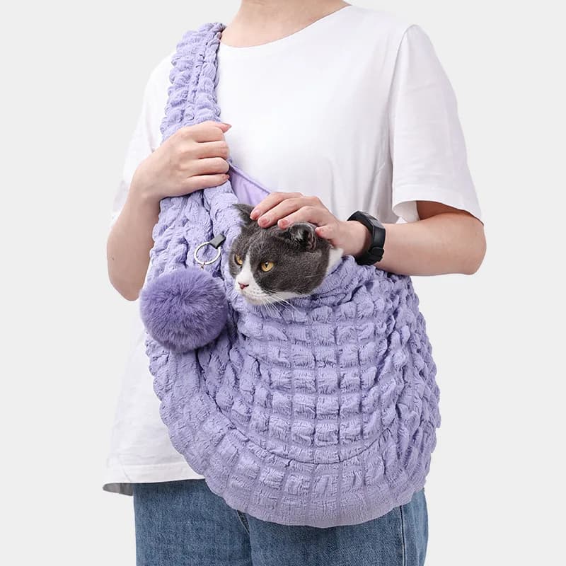 Comoda borsa per cani Borsa a tracolla per animali domestici Borsa da viaggio portatile per cuccioli di gatto Borsa da trasporto per animali domestici