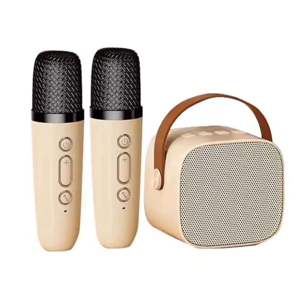 Portable Mini Bluetooth Speaker Karaoke Machine Subwoofer Karaoke Speaker K Song Stereo Surround 3DStereo Amplifier Home