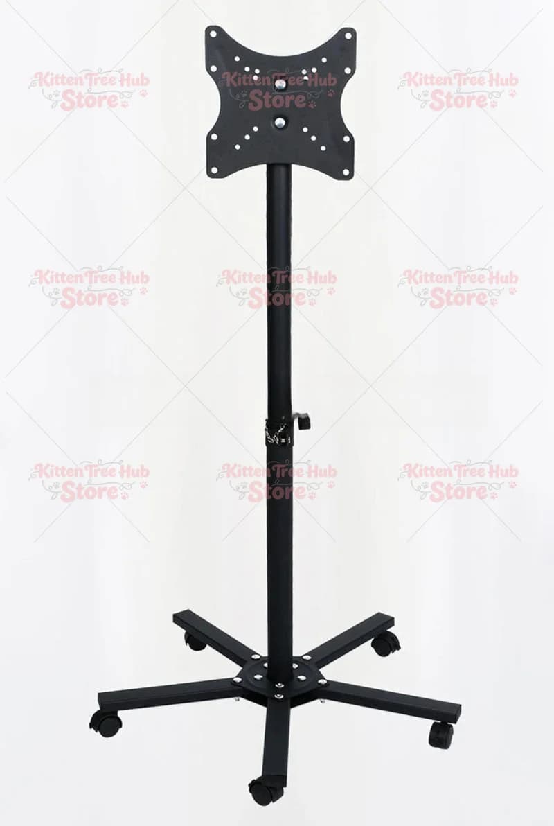 Monitor Stand Portable Rolling TV Holder