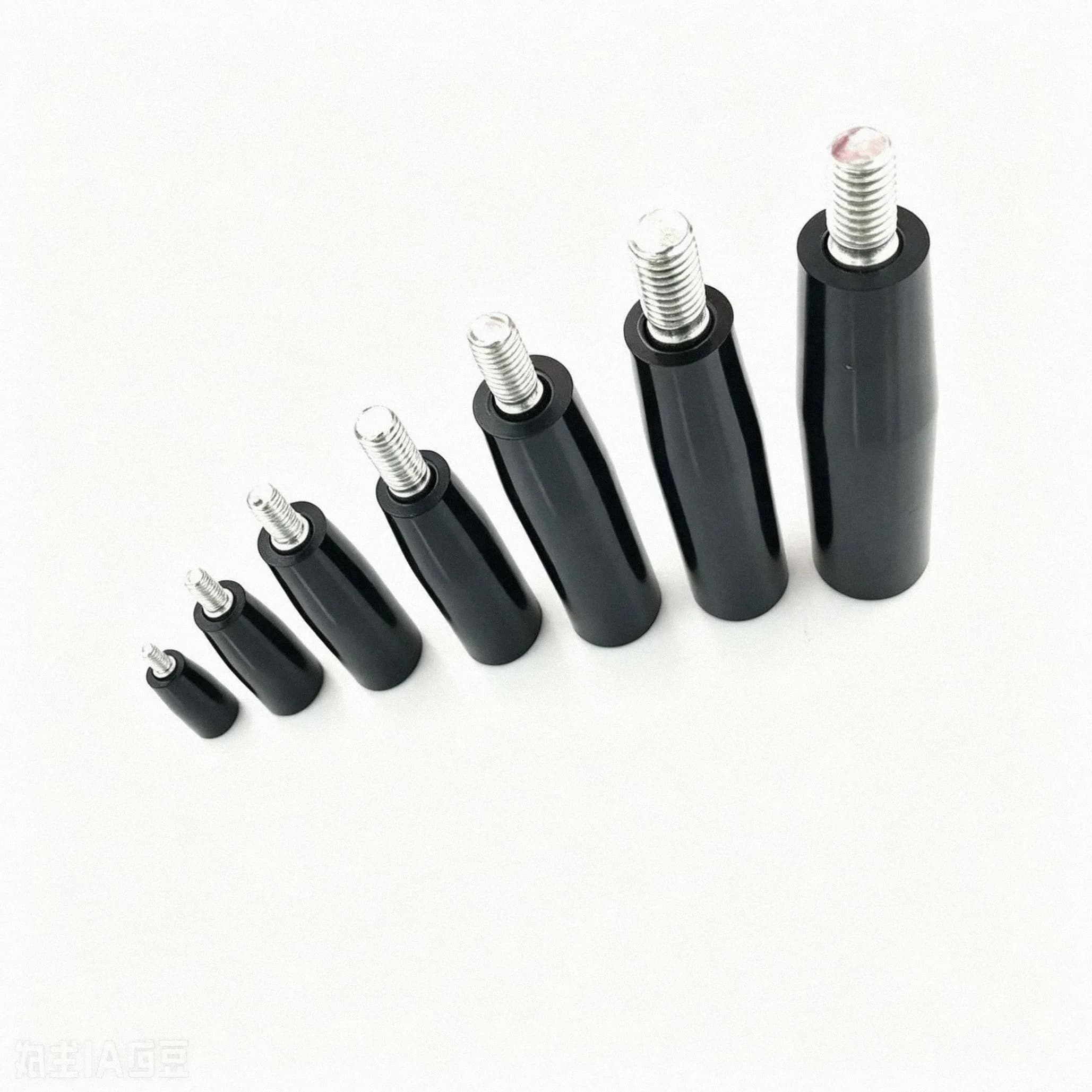 M6 M8 M10 M12 Revolving Handwheel Machine Handle Male Threaded Stem For Milling Machine Thumb Screw Handle Hand Wheel Screws