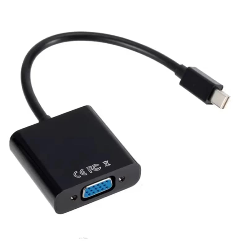 Cavo adattatore convertitore Mini DP a VGA femmina Adattatore Mini DisplayPort a VGA 1080P per convertitore TV proiettore PC portatile