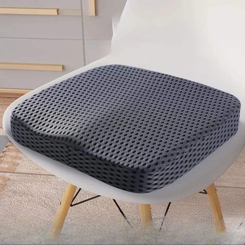 40X40CM 4D Mesh Memory Foam Seat Cushion Office Car Seat Cushion Comfortable and Breathable Chair Stool Seat Cushion