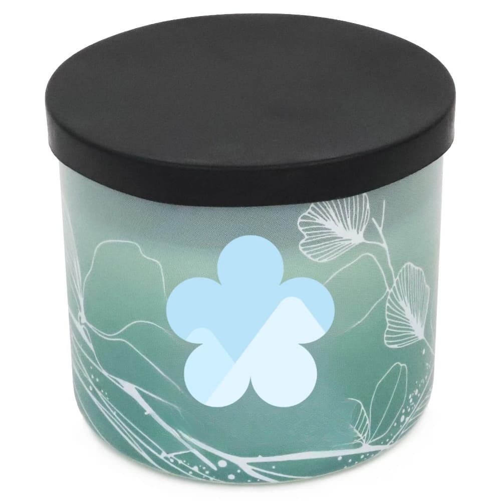 ICUTE-3-Wick Ombre Wrap Hidden Springs Candle, 14-Ounce