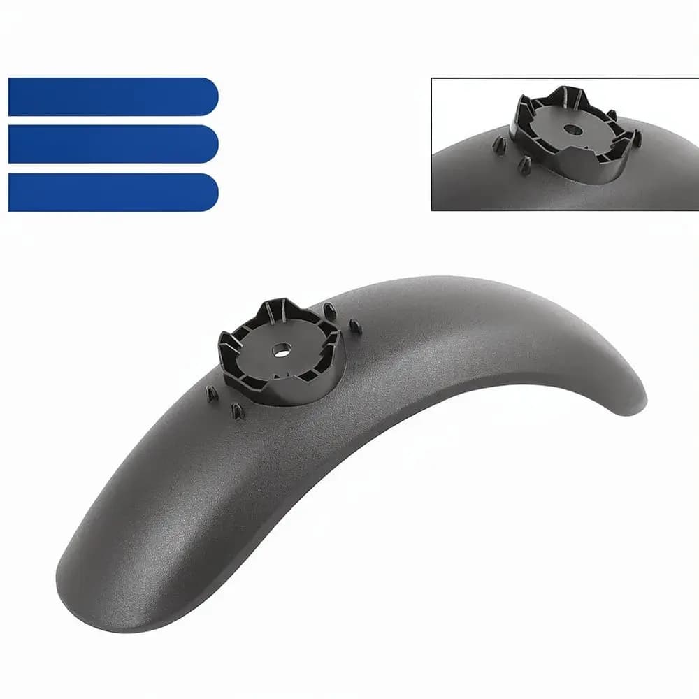 Front Fender Mudguard For F2 F40 Electric Scooter Mud Splash Shield Replacement Spare Accessory Parts Black