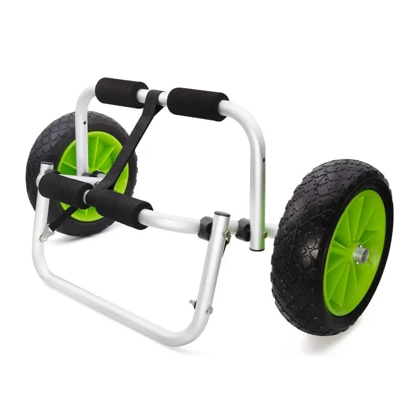 Carrello per kayak, carrello pieghevole in lega di alluminio per paddle board in plastica rigida