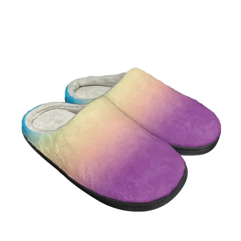 Pantofole da donna in cotone con stampa gatto nero alla moda, antiscivolo, comode, per casa, dropshipping, ciabatte piatte per coppie