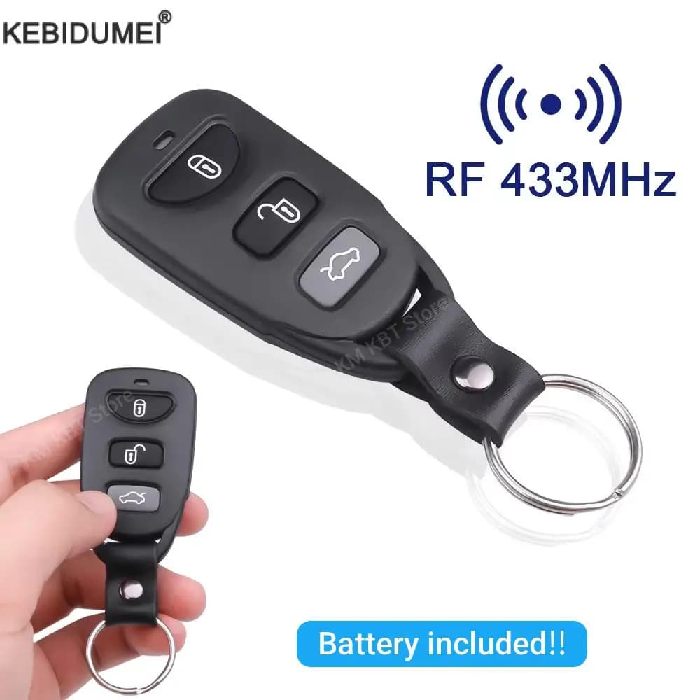 Universale 433 Mhz Apriporta Garage Copia Duplicatore di telecomando Chiave Fob Clone Trasmettitore wireless RF