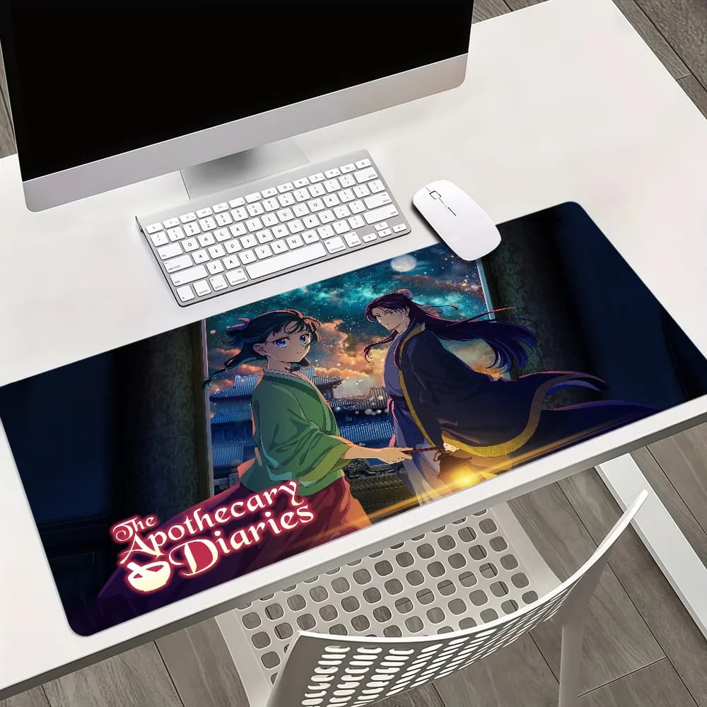 The Apothecary Diaries M-Maomao Mouse Pad Non-slip Thickened MousePad Large Writing Lockedge Gaming Cushion Office Student