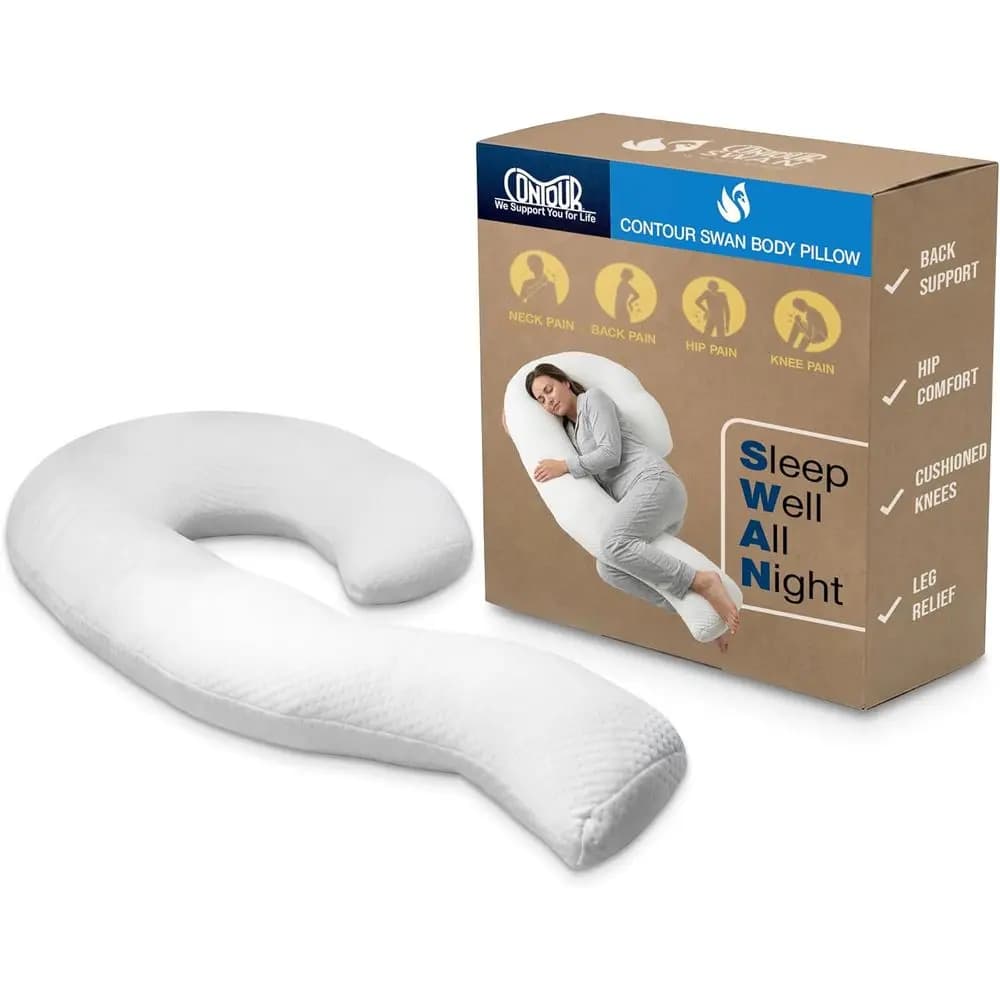Cuscino per il corpo di lusso per un sonno confortevole e supporto in diverse posizioni