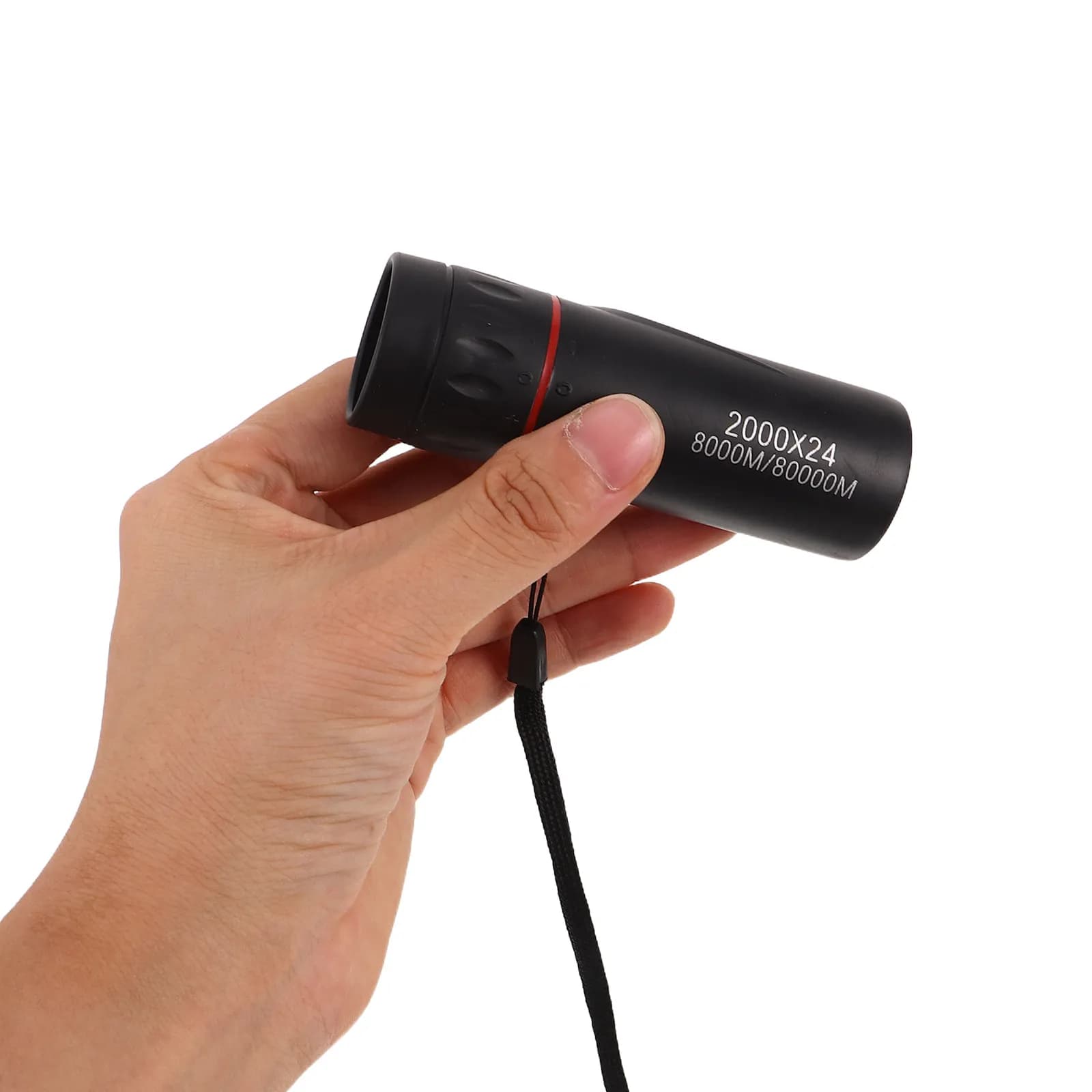 Telescopio Monoculare HD 2000X per Smartphone con Adattatore Universale, Compatto e Tascabile per Viaggi ed Escursioni