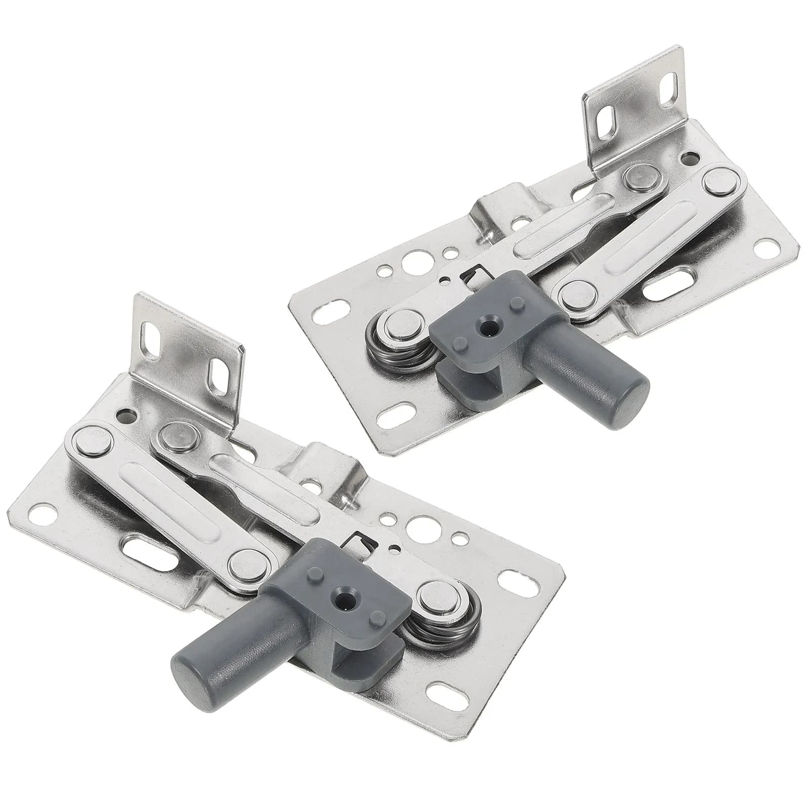 2Pcs Water Tank Cabinet Hinge 45 Degree Soft Closing Spring Buffer Drop Down Concealed Self Closing Cabinet Door Hinge Heavy