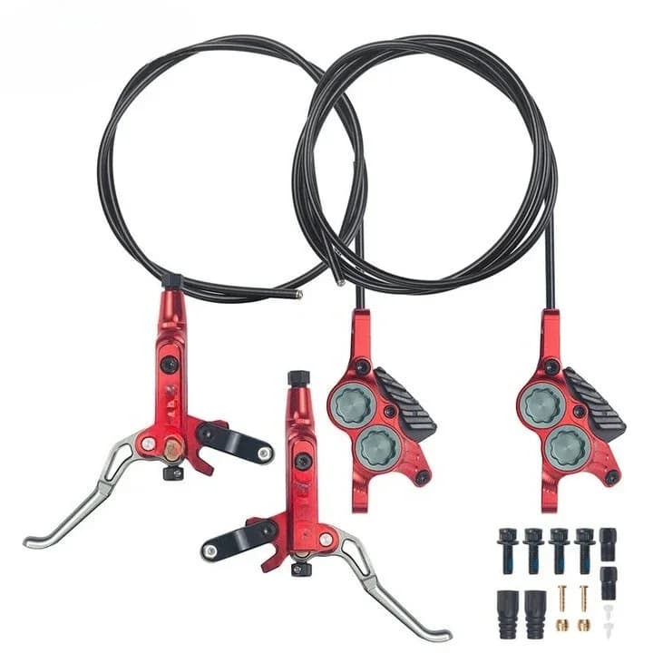 Four Piston Oil Brake Oil Brake for Mountain Bike Integrated disc brake High-end CNC