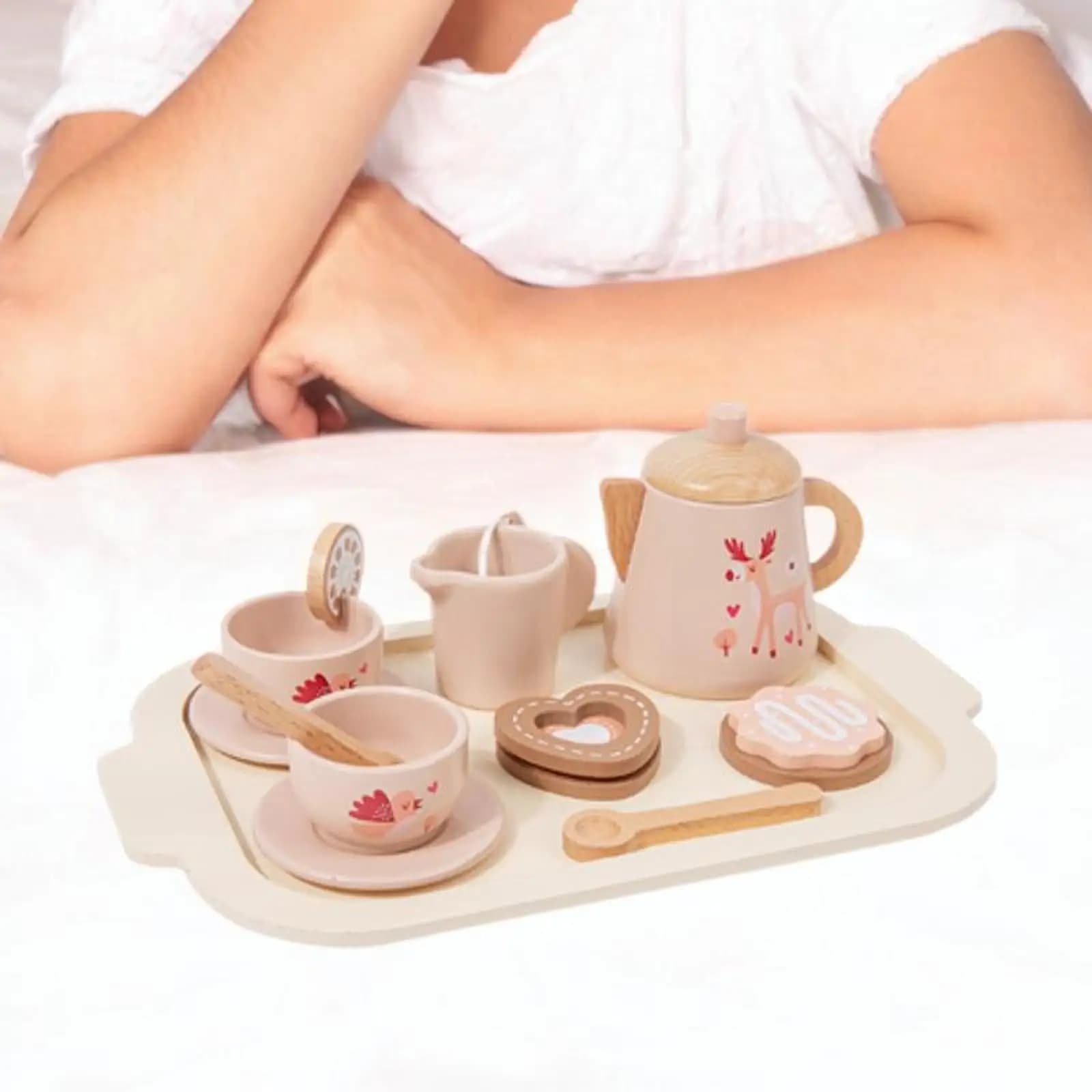 Giochi per feste di tè pomeridiano per bambini Set da tè Gioca con accessori da cucina per bambini