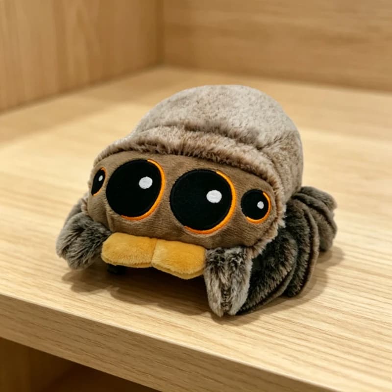 Peluche Morbido a Forma di Ragno Volante, Giocattolo Cartoonesco per Bambini, Regalo di Compleanno e Natale, Accessorio del Film