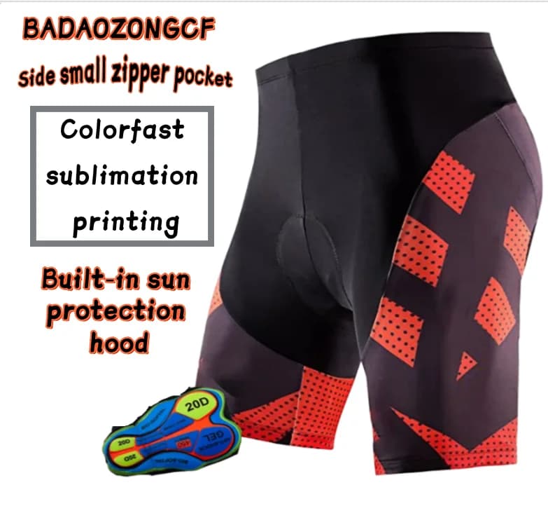 New Pattern Professionally Outdoors Cycling Bib Shorts Summer Men Team Mtb Cycling Bib Shorts men's Bicycle Riding Shorts