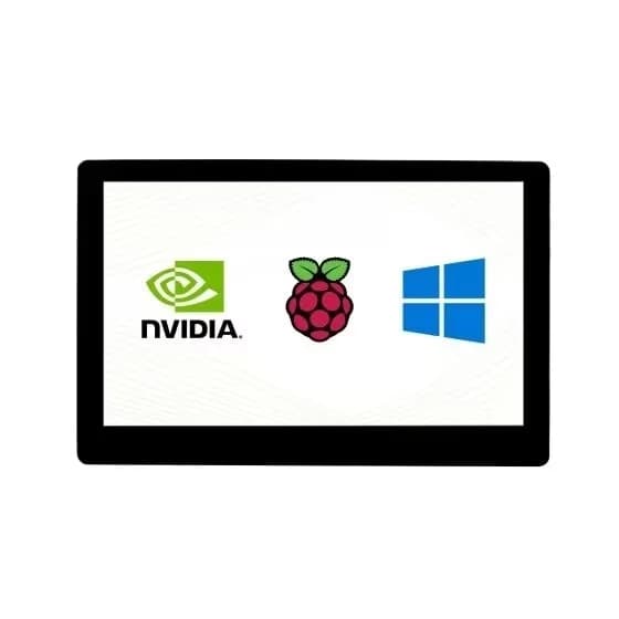 Waveshare 5inch Capacitive Touch AMOLED Display,960*544, Fully Laminated Toughened Glass Cover,Display for Raspberry Pi 5/4B/3B