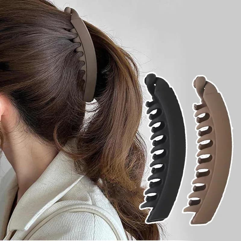 Fermagli per capelli a banana da 3 pezzi, clip a banana grande da 5 pollici per capelli sottili e spessi, fermagli per artiglio a banana antiscivolo per donna