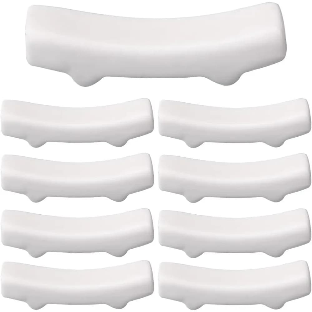 12 pezzi poggia bacchette bianco porcellana giapponese porta bacchette in ceramica cinese cena cucchiaio forchetta pennello penna supporto rack set