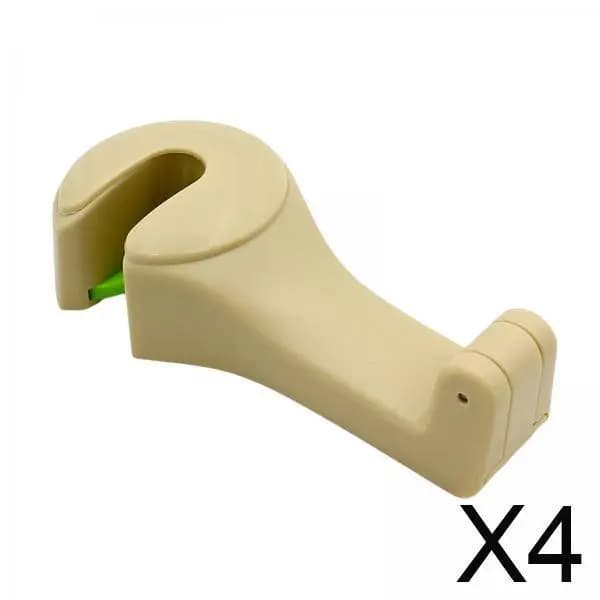 Gancio per poggiatesta del sedile multifunzionale Supporto per gancio per organizzatore di accessori per auto in ABS per riporre il sedile posteriore del veicolo