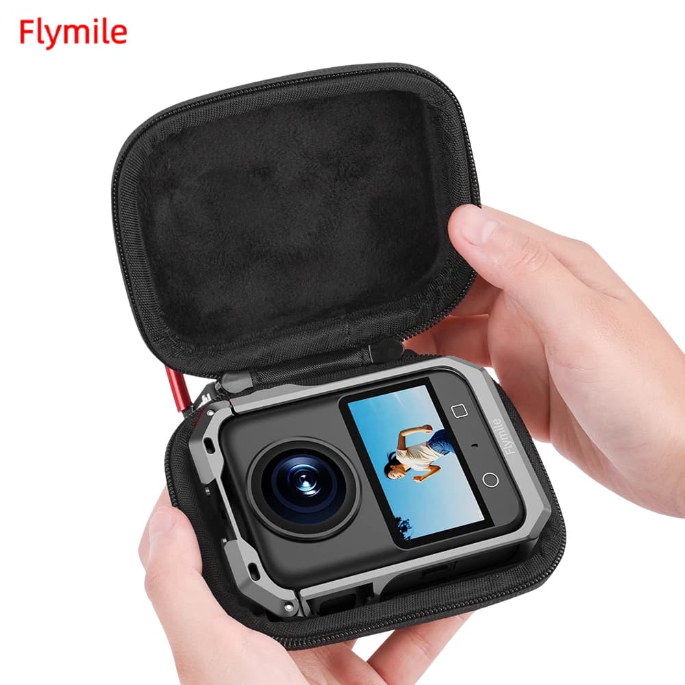 Flymile Cage Carrying Case for DJI OSMO 360 Storage Bag Camera Accessorise Frame Portable Mini Box Hard Shell Anti-scratch
