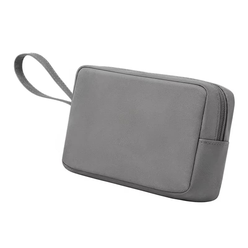 Borsa impermeabile portatile per telefono, custodia da viaggio per cavi, custodia per iPhone, auricolari, power bank, organizer per cavi e accessori.