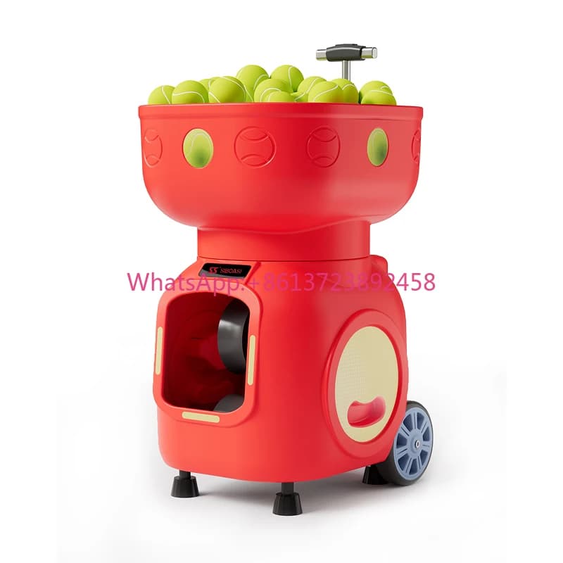 Macchina Lanciapalle da Tennis SIBOASI T5, Macchina Automatica per Palline da Tennis, Macchina SIBOASI per Allenamento Tennis