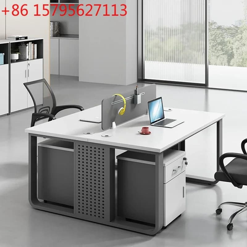 Scrivania ad angolo Tavolo semplice Computer Ufficio Mesa Gamer Camera da letto Quadrato Pliante in piedi Mobili professionali Sedia da gioco Monitor