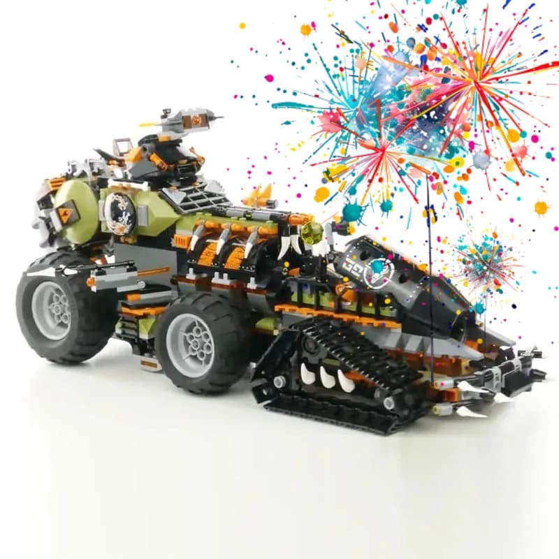 Nuova serie di film 1179PCS Dieselnaut Building Blocks Bricks Model Kids Toys Characters compatibile con 70654 06089 Regali di compleanno