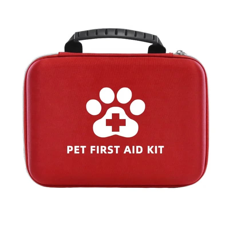 Kit di Emergenza per Animali Domestici in EVA e Tessuto Oxford, Kit di Pronto Soccorso Personalizzato per Animali