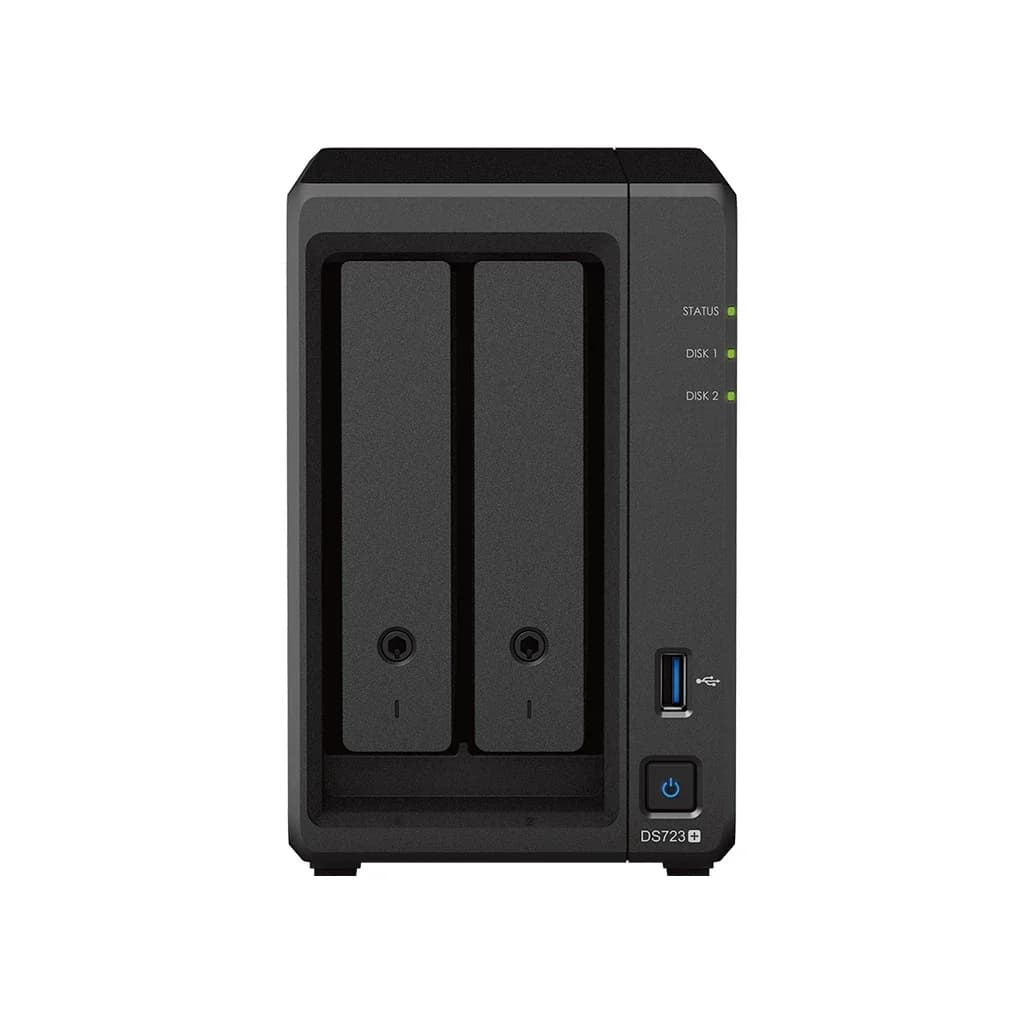 TLF Nuovo di zecca per Synology DS723+ Server di archiviazione di file ad alte prestazioni NAS a 2 alloggiamenti Soluzione di rete domestica Cloud privata