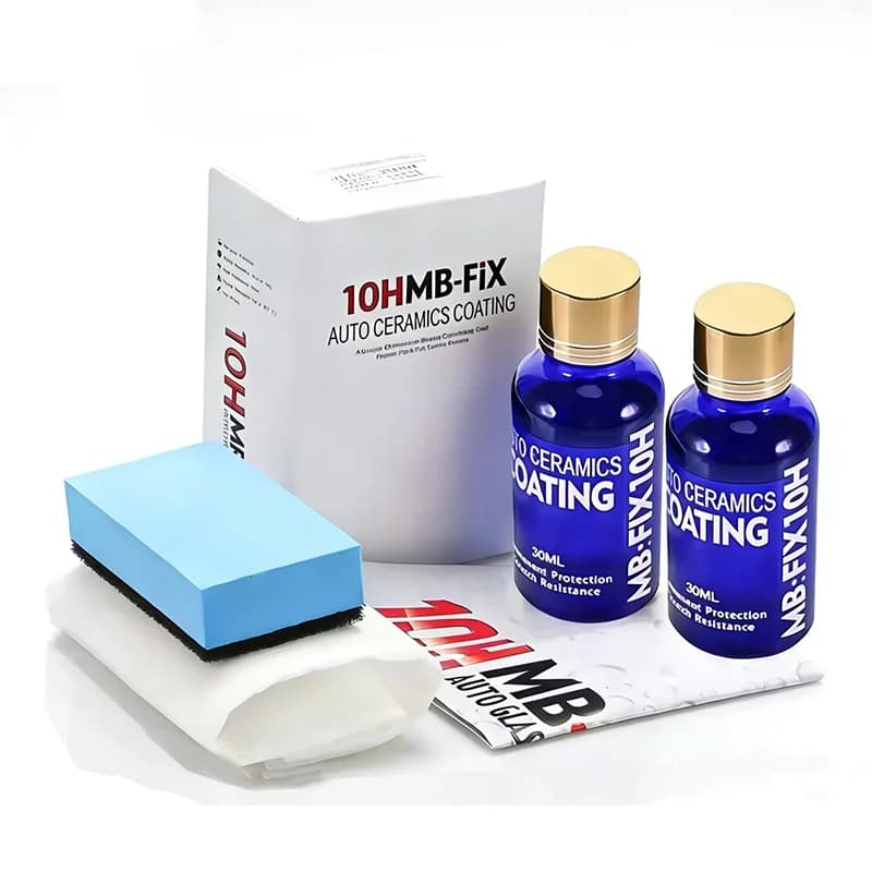 2 Pezzi 30ml 10H Rivestimento Ceramico Liquido Anti-Graffio per Auto, Lucidatura Idrofobica per la Cura della Vernice, Super Rivestimento Dettagliato per Styling Auto